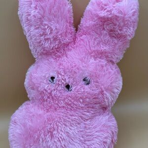 Pink Plush Peeps Bunny stuffed animal